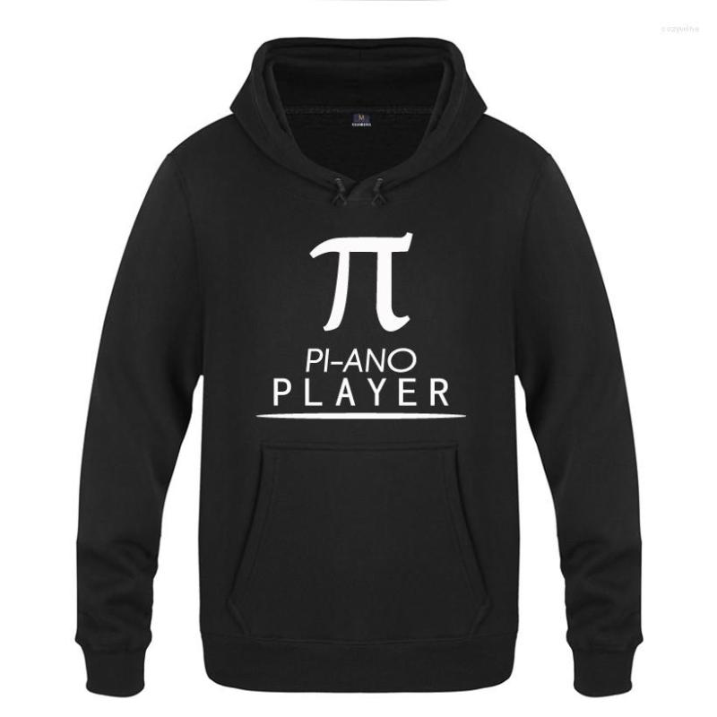 

Men' Hoodies PI-ANO Player Music Novelty Funny Men Fashion Winter Long Sleeve Pullover Fleece Hooded Sweatshirts Coat, Huay het
