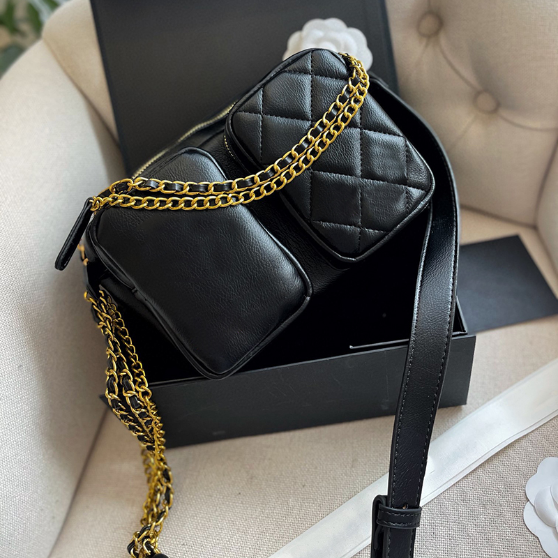 

Pink Sugao women shoulder crossbody chain bags tote bag designer fashion purses genuine leather girl shopping bags top quality luxury handbags xy-0223-115, Black