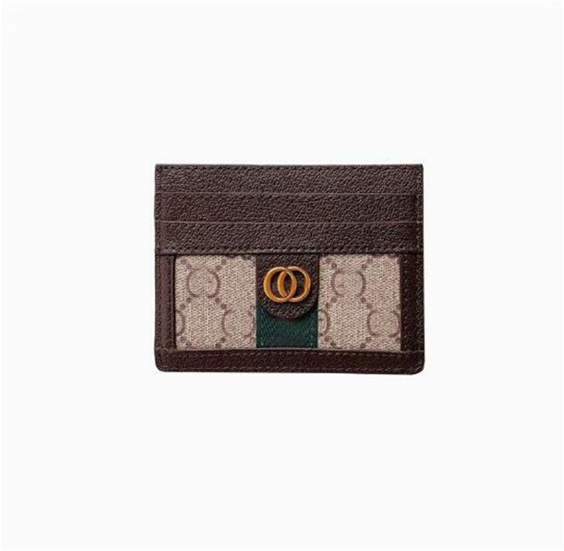 

5A Luxury Designer Card Holder Origina G High Quality Genuine Leather Women Men Purses Credit Coin Mini Wallet Bag Double Sided Wallets Key