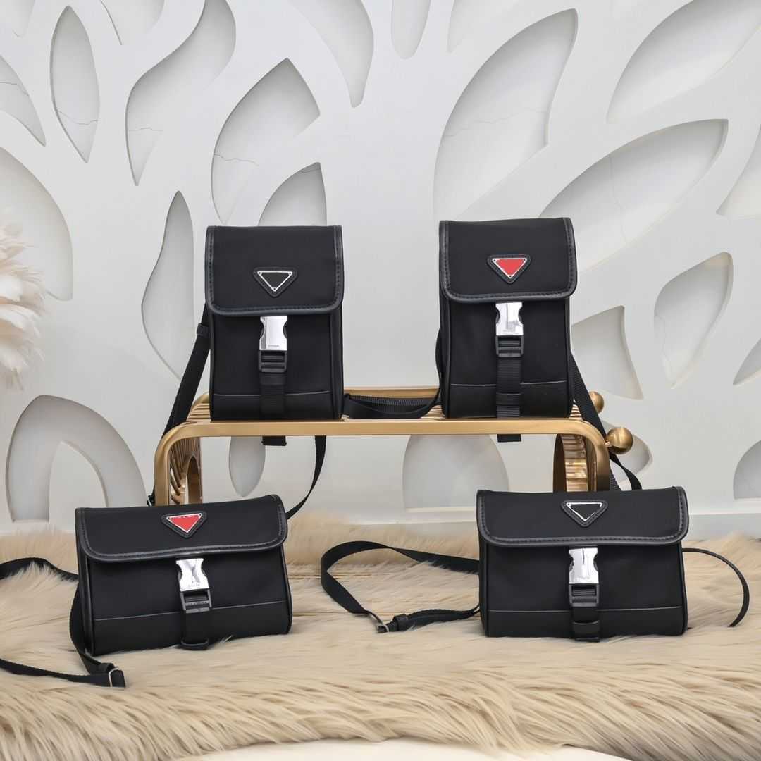 

Prads Designer Luxury Bags For womens Triangles Pattern Crossbody Handbags Totes Bag Purses Shoulder cleo hobo Pravda Mens Multicolour Nylon Wallet Prade 4WEQ, Red tag