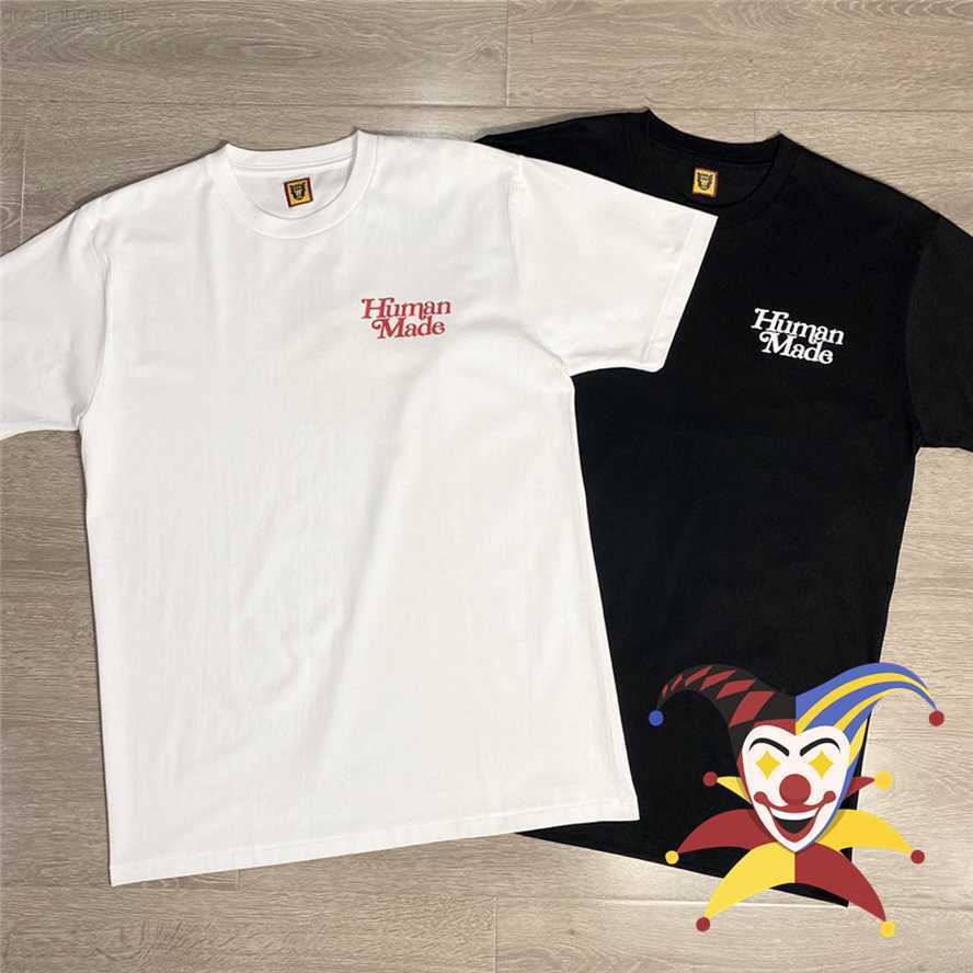 

Girls Don't Cry Human Made T-shirt Men Women 1 1 High-Quality Letter Printing T shirts Tops Tee harajuku 0227