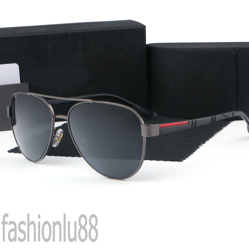 

Mens designer sunglasses luxury womens sun glasses oval lens modern trendy lunette de soleil business present unisex sunglasses PJ024 B23