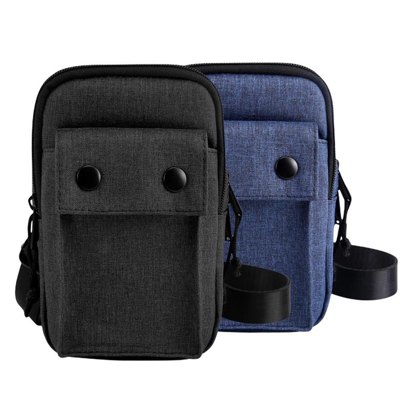 

Outdoor Bags Running Bag Neck Hanging Mobile Phone Pouch Multi-function Travel Document ID Card Coin Wallet Storage, Blue color
