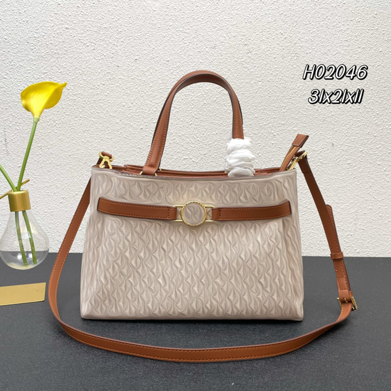 

Top designer handbag MK Angelina large the tote bag Leather printed shopping bag Women crossbody Fashion shoulder bag Large luxury bag new 2023, #6 size:31x21x11cm