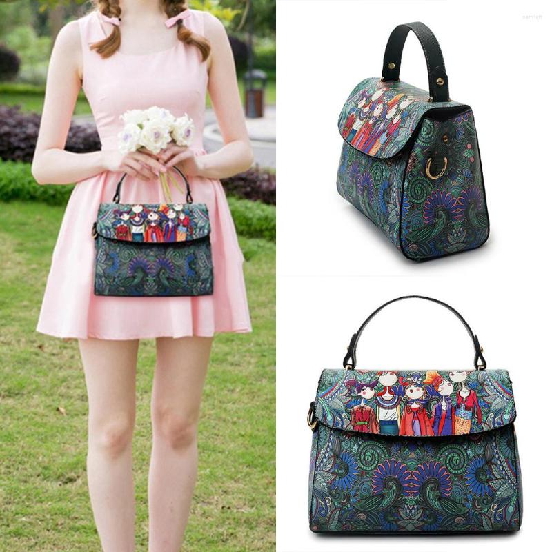 

Duffel Bags Women Leather Floral Handbag Tote Purse Satchel Crossbody Messenger Shoulder Bag, Picture shown