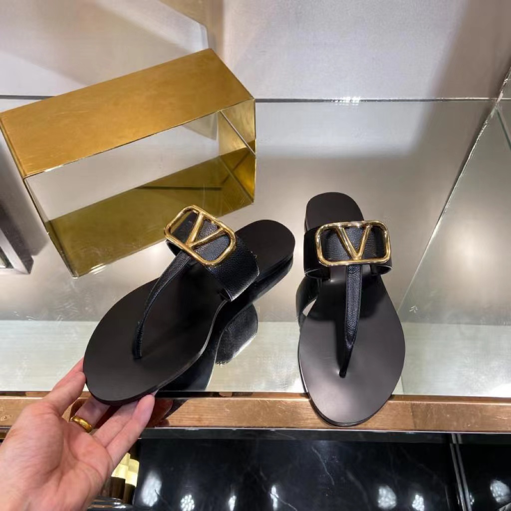 

2023 womens Slippers women slides slipper Summer Sexy Sandals mens luxurys designers real leather platform sandal Flats fashion Old flower shoes Ladies Beach