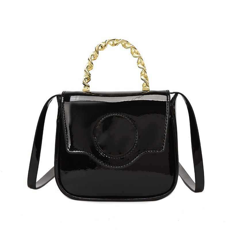 

designer Kids fashion handbags cartoon PU Patent leather baby girls sinlger shoulder bags children luxury accessories woman messenger bag F1566, Mix colors random