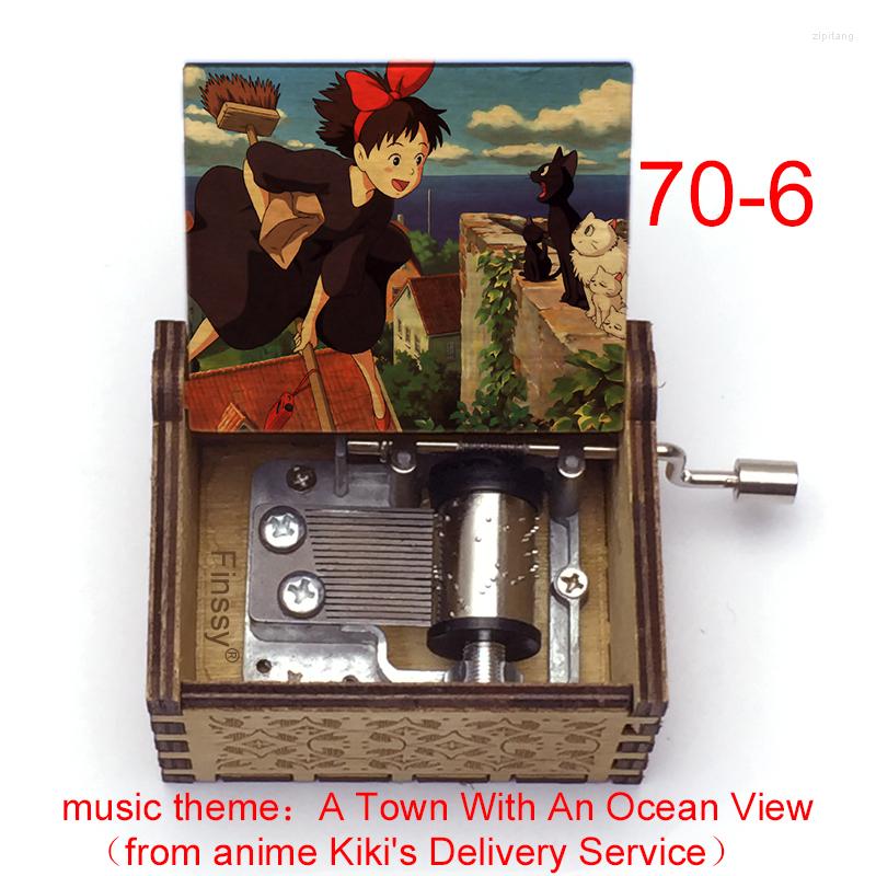 

Keychains Anime Kiki Delivery Service Music Theme A Town With An Ocean View Print Box Hand Christmas Birthday Boys Girls Gift
