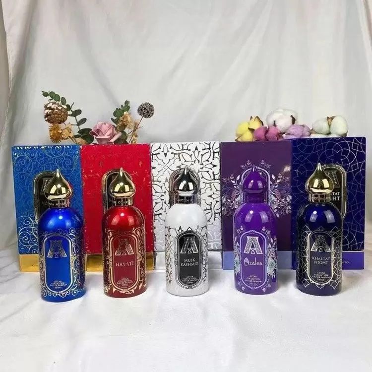

Neutral Fragrance Attar Collection 100ml Azalea Hayati Al Rayhan Floral Musk Kashmir Azora Khaltat Night Parfum 3.3fl.oz Long Lasting Smell Men Women Perfume Spray