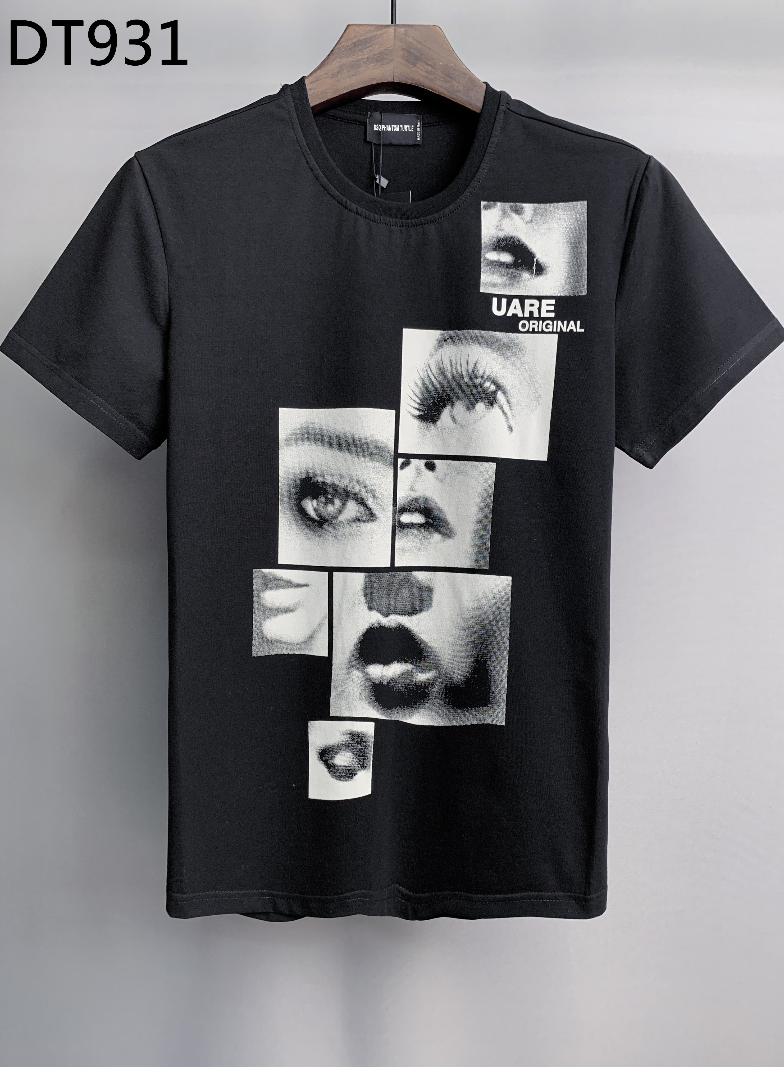 

DSQ PHANTOM TURTLE Men's T-Shirts 2023 New Mens Designer T shirt Italy fashion Tshirts Summer T-shirt Male Soft and Comfortable 100% Cotton Tops 6855, White