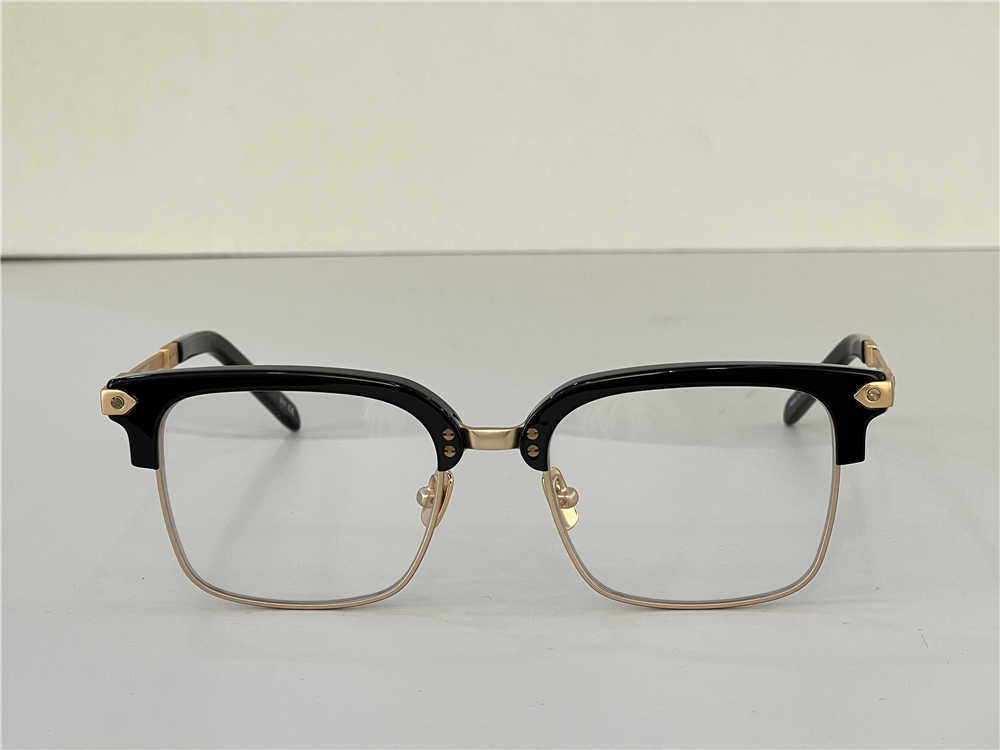 

Brand Desinger Frames For Glasses Clear Lens Eye Retro Full Frame Metal Eyewear Vintage Women Men Computer