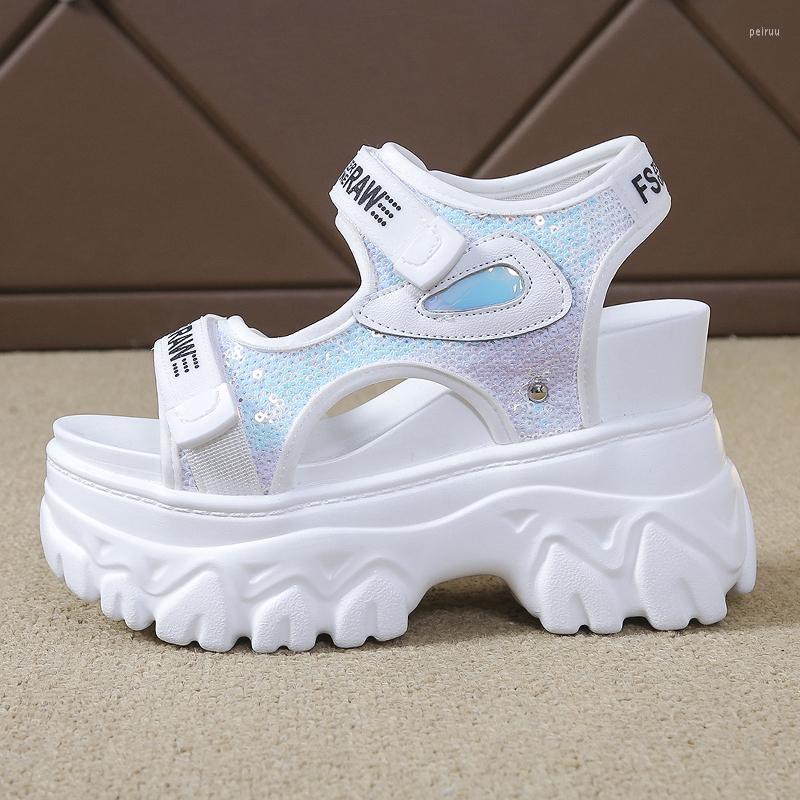 

Dress Shoes Sports Old Sandals Women's Summer 2023 All-match Thick-soled Soft-soled Lightweight Platform, Black