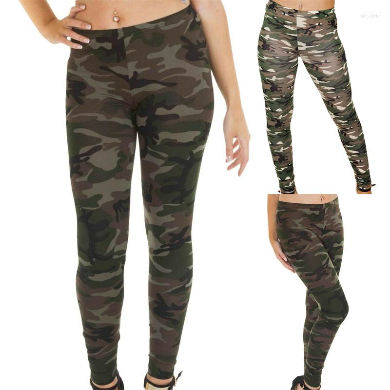 

Women's Leggings 2023 Camouflage Womens For Leggins Graffiti Style Slim Stretch Trouser Army Green Leisure Skinny Workout Pants, Dark camouflage