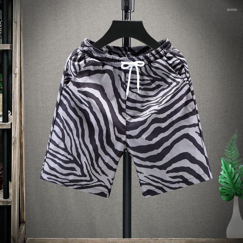 

Men's Shorts 2023 Men's Beach Pants Can Enter The Water Large Size Loose Five-point Swimming Trunks Couple Leopard, Photo color 08