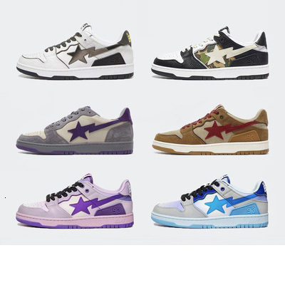 

Dress Shoes BAPESTA SK8 Skates Men's And Women's Casual Versatile Vibe Couple Sneakers 230227, Blue