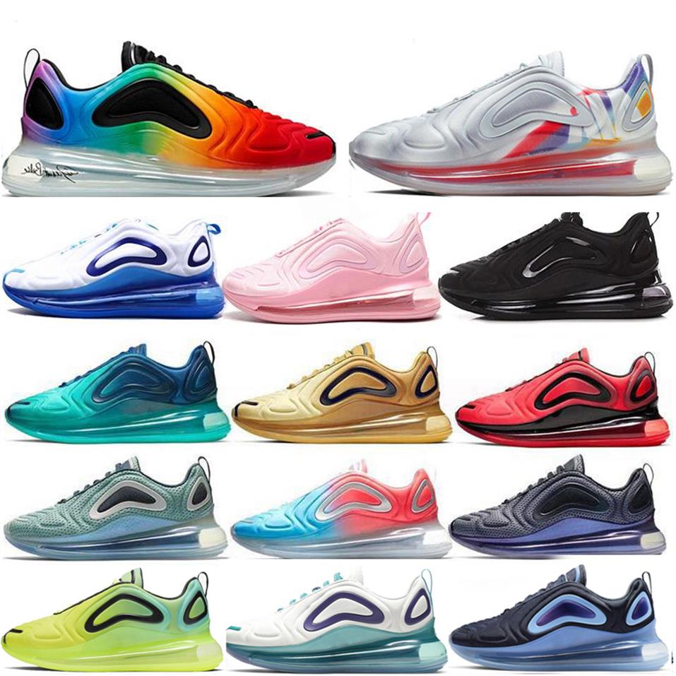 

2021 Volt Black Magma 720 Mens Running shoes 720 ispa Metallic Silver Bullet Clean White Aqua CNY 720s Men Women trainers Sports s248I, 13