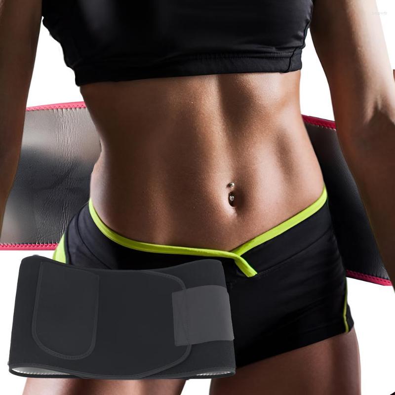 

Waist Support Trimmer Belt With Built-in Pocket For Men Women Sweat Band Protection Yoga Fitness Weight Lifting, Picture shown