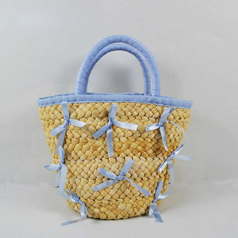 

Evening bag Fashion Big Eye Pattern Rattan Basket Bag Random Reeds Woven Women H, Pink