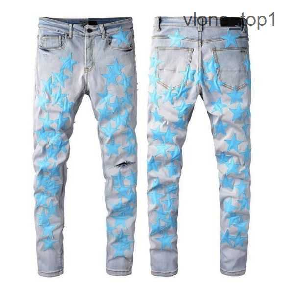 

Skinny amirly Men's Jeans Straight Slp Blue Flare Pants Biker Black Destroyed Mens Slim Casual Denim Long Men Ripped 6 RQI6, #13