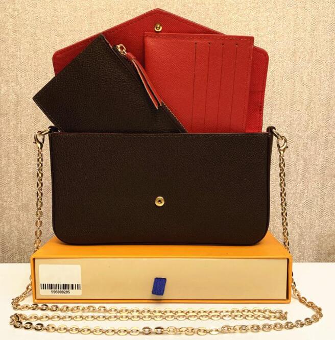 

Embossed flower handbag Leather clutch women Bags corss body card holder fashion chain purse lady shoulder bag mini, Black embossed flower