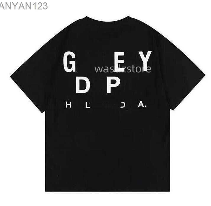 

Men' T-shirts Galleryes Depts Designer Summer Gallary Shirt Alphabet Printed Star Same Round Neck Short Sleeve T-shirt for Men and Women0uyn, C88