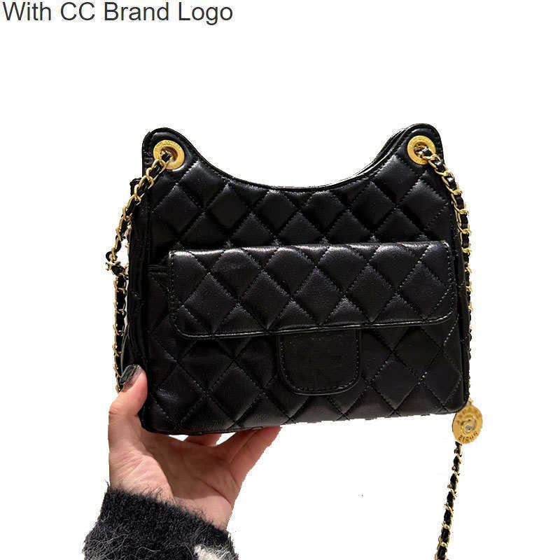 

Luxury CC Totes 23Ss Designers Classic Quilted Matelasse Crossbody Bags France Brand Fashion Golden Bull Horn Bun Large Capacity Women Shoulder Bag Designer Und, Gold