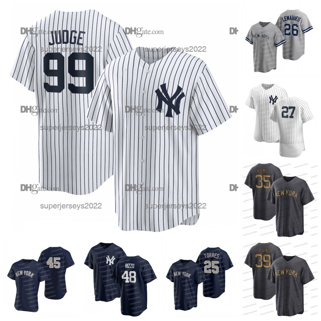 

Baseball Jerseys 99 Aaron Judge Jersey Andres Chaparro yankee Gleyber Torres Nestor Cortes DJ LeMahieu Anthony Rizzo Giancarlo Stanton Gerrit Cole Jose, White cool base