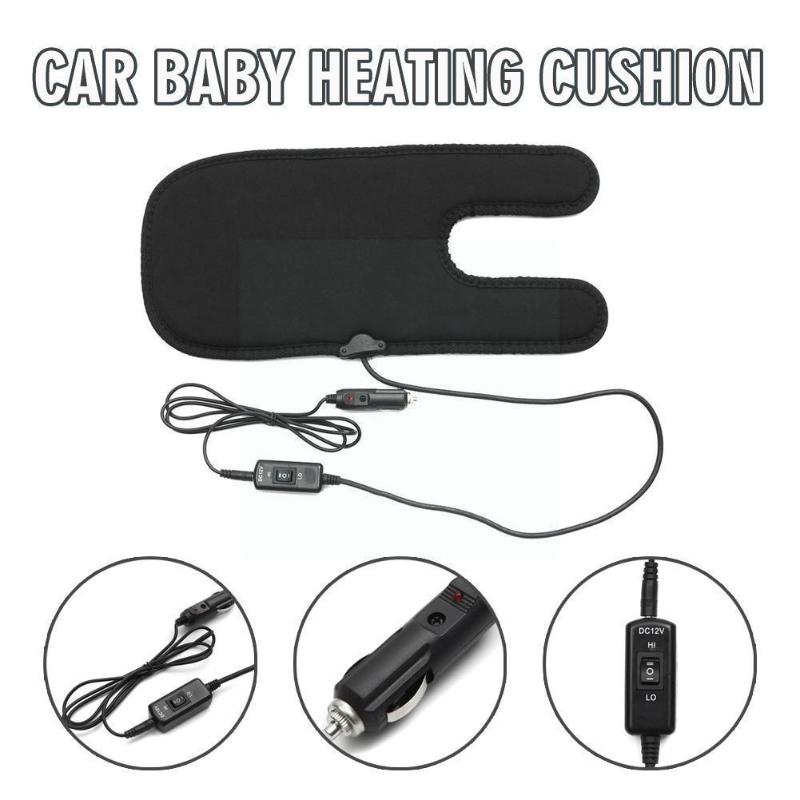 

Car Seat Covers 12v Heated Cover Electric Cushion Adjustable Pad Back Winter Children Heating Warmer Mats Protector C0t2