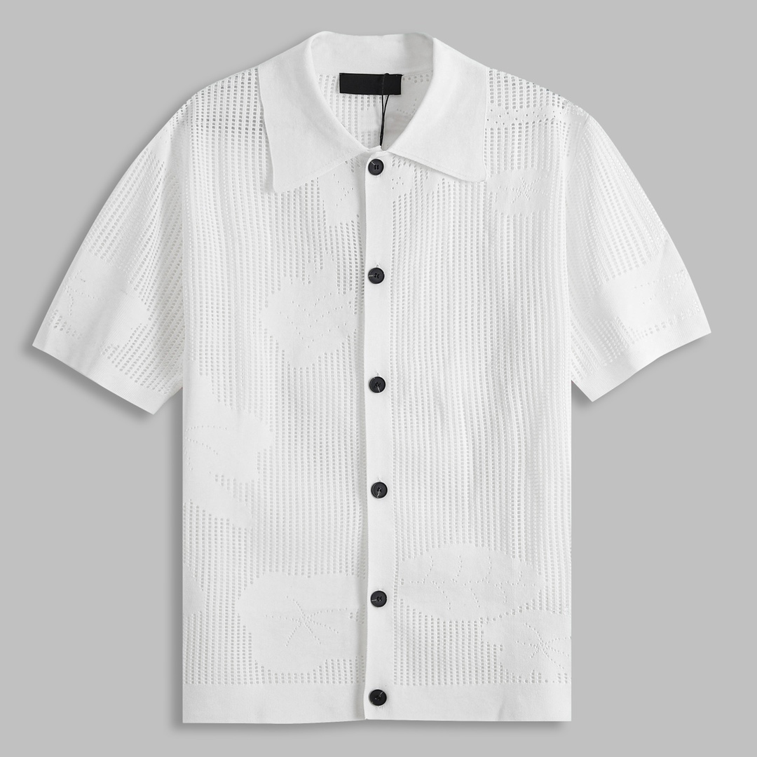 

Men's Plus Tees & Polos Round neck embroidered and printed polar style summer wear with street pure cotton T0Y0