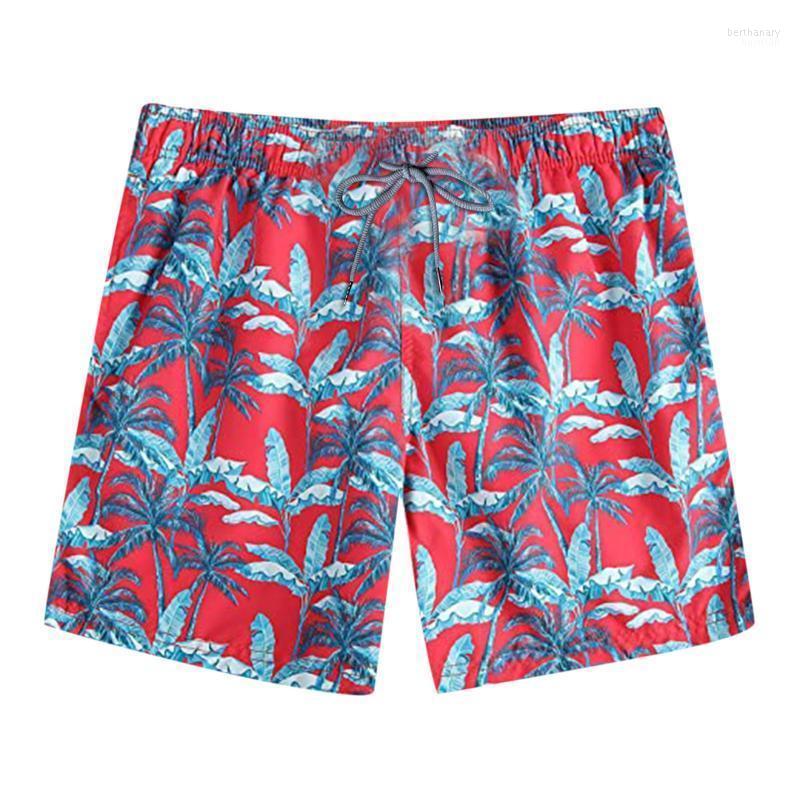 

Men's Shorts Black Swim Men Mens Summer Fashion Casual Polyester Peach Skin Printed Beach Pants PantsMen's Bert22, Pink