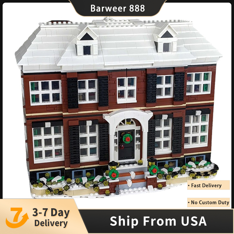 

Building Blocks Movie Creative Ideas Series Movie Street View Little Ghost House Decoration Model Brick Toys Kids Birthday Gift Set Compatible 21330