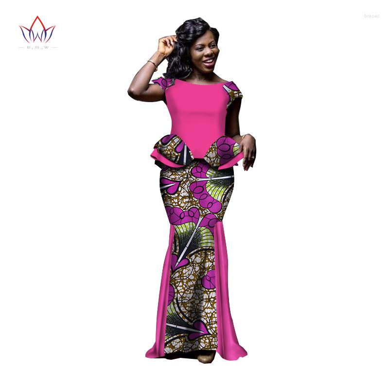 

Ethnic Clothing BRW Autumn Skirt Set African Designed Traditional Print Plus Size Women's Prints 7xl WY1328