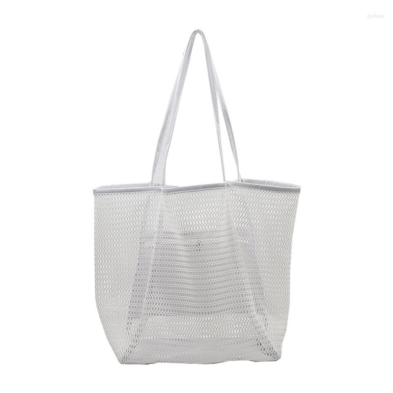 

Evening Bags Beach Bag For Women Large-capacity Shopper Tote Pool Swimming Travel Vacation Portable Net Shoulder, Black