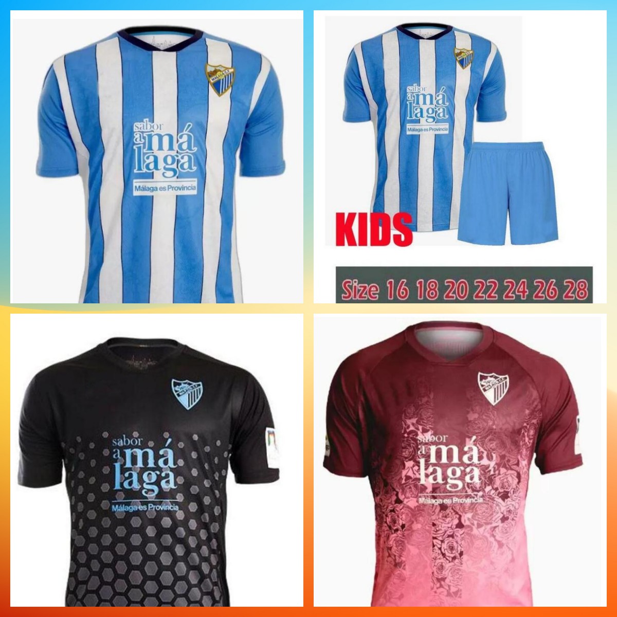

22 23 Malaga Soccer Jerseys MOlaga 2022 2023 K. Bare JUANPI ADRIAN CF Football Shirt BAR Juankar camiseta de fUtbol Juande Hombres Uniforms Men kids kit top thai quality, 05