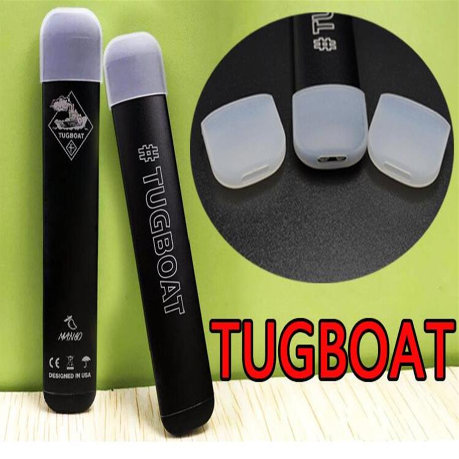 

Tugboat Tigs Pods Soft Silicone Flat Test Cap Disposable Drip Tip Cover Rubber Mouthpiece Tester Pod Mod Case For Vape Pen Cartrid302w