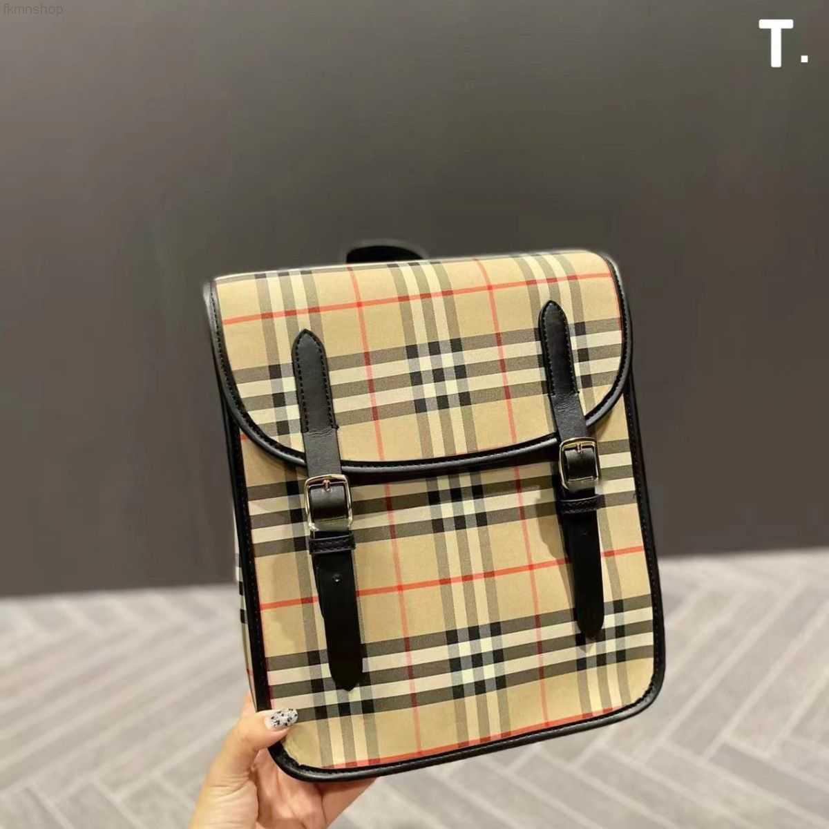 Designer Luxury Burbrerity Bags For Women High Quality Brown Crossbody Handbags Vintage Burbrery Leather Wallet Paris Plaid The Totes Bag Fashion Pu