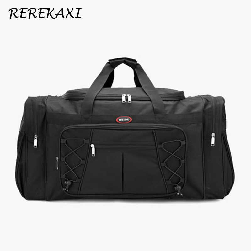 

Duffel Bags Large Capacity Men's Travel Bag Weekend Women's Waterproof Polyester Hand Luggage Big Bag Male Travel Duffle Bags Packing Cubes 230223, D travel bag