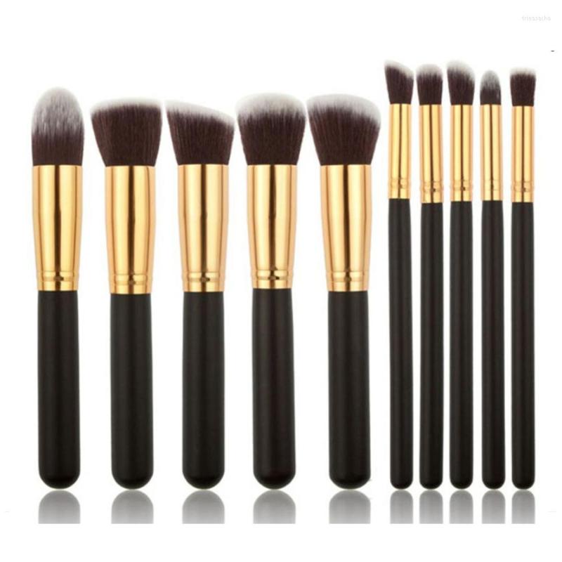 

Makeup Brushes 10PCS Brush Set Fundation Blush&Powder Eye Shadow Tool
