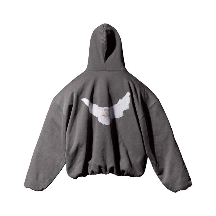 Sweat à capuche pour hommes, sweat-shirt surdimensionné, imprimé colombe, hip-pop, pull-over