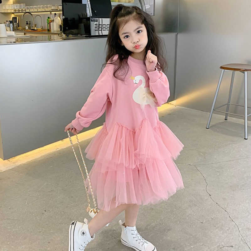 

Girl's Dresses Summer Lolita Child Costume Pink Girls Casual Midi Dress Children Dresses For Teens Party Princess Sundress 12 13 15 Year Old L230227