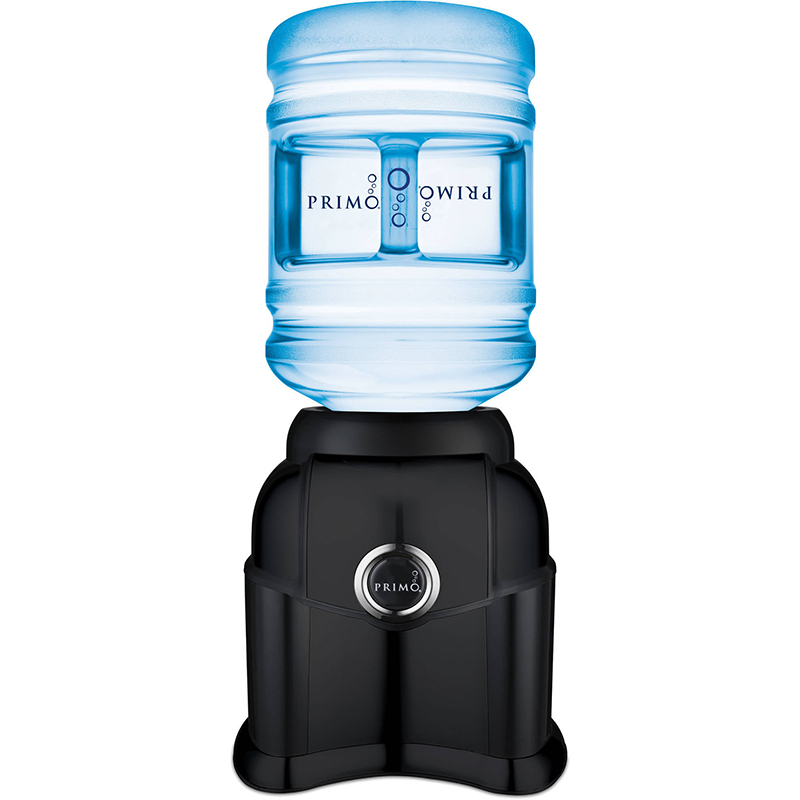 

Primo Countertop Water Dispenser Top Loading Room Temperature Black compass