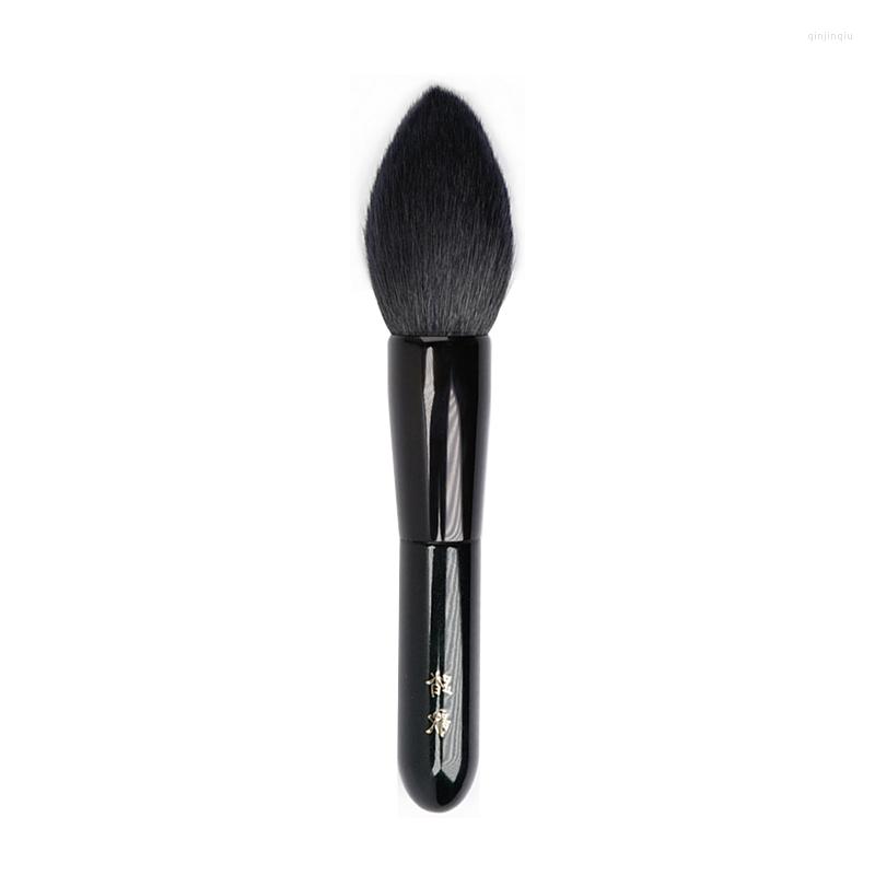 

Makeup Brushes Professional Handmade Soft Saikoho Goat Hair Large Tapered Face Powder Brush Cosmetic Tools Make Up