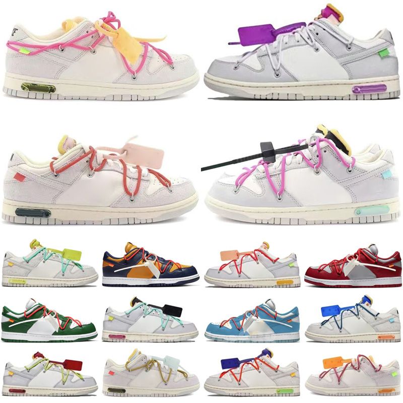 

Designers Casual Shoes Dear Summer Mens Women Lot NO.01-50 Collection Pine Orange Green SB Low Grey White OW The 50 Trainers Chunky Sneakers, Shoes with logo