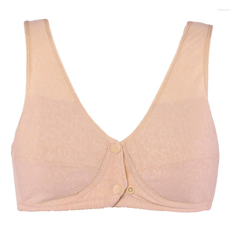 

Bras 36-42 B/C Women's Underwear Thin Full Cup Sexy Push Up Bra Breathable Soft Brassiere Wire Free Front-Close Girls Bralette, 01