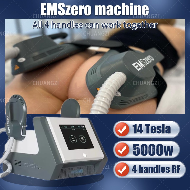 

14 Tesla 2/4/5 Handle DLS-EMSSLIM NEO Slimming Machine Loss Weight Nova EMS Electro Muscle Stimulation Body Sculpt Butt Build EMSZERO 2023