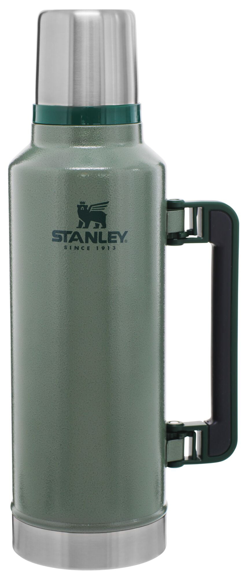 

Stanley Classic Vacuum Insulated Stainless Steel Bottle 2 qt compass