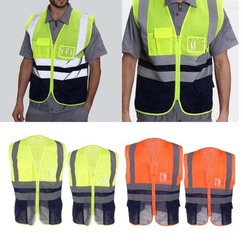 

Motorcycle Apparel Safety Reflective Night Security Waistcoat Kit Driving Jacket