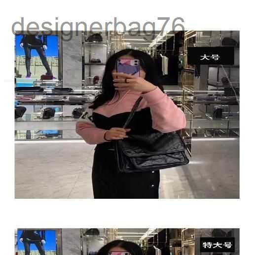 

Designer Hands outlet Chain Bag Siant Shoulder Lourant Niki Puffer 2023 New Cow Leather Women's Tramp One Cross Body YE6T, Sky blue