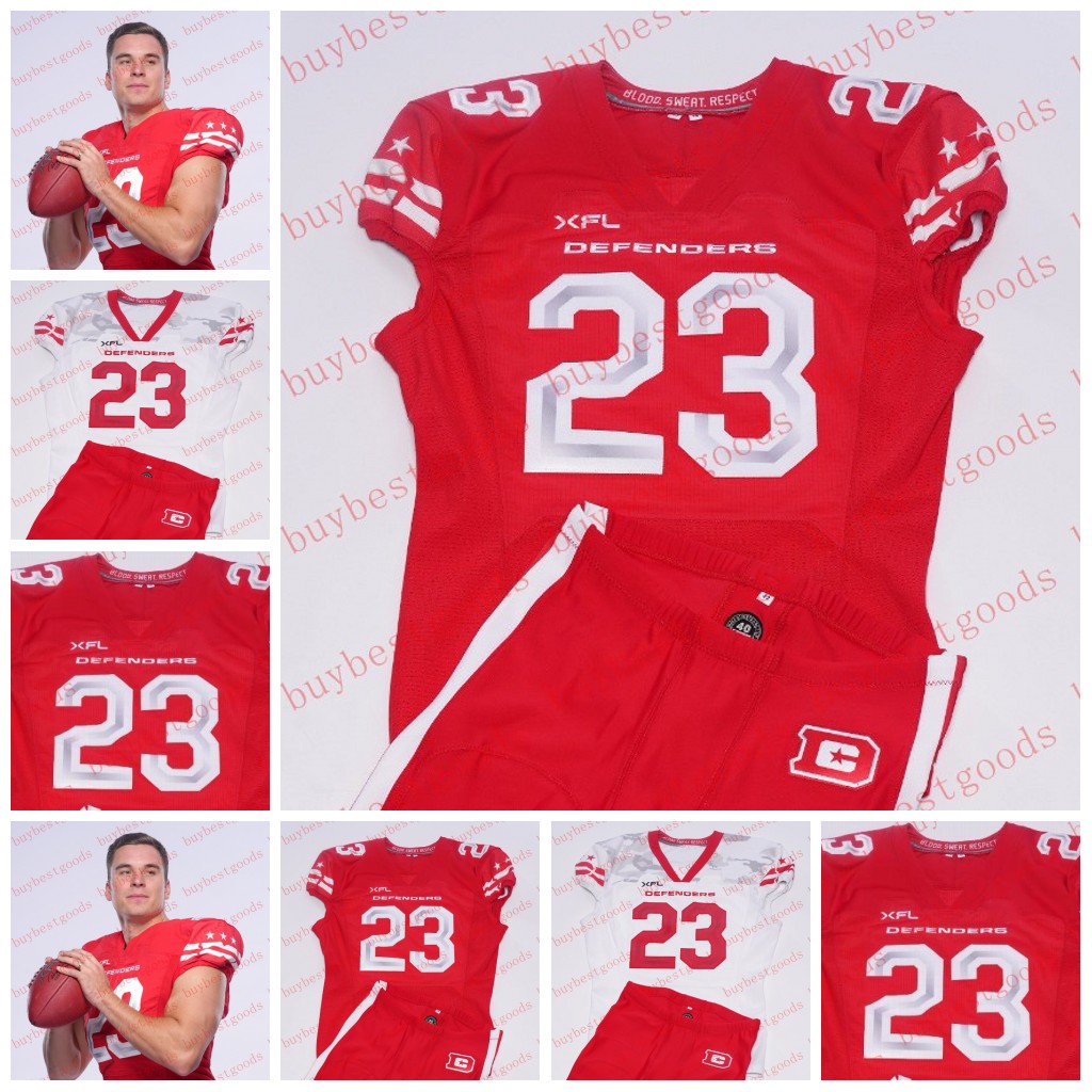 

Custom DC Defenders 2023 XFL Football Jersey Artavis Pierce Abram Smith Manasseh Bailey K.D. Cannon Jequez Ezzard Josh Eric Dungey Hammond Warring Ryquell Armstead, Style