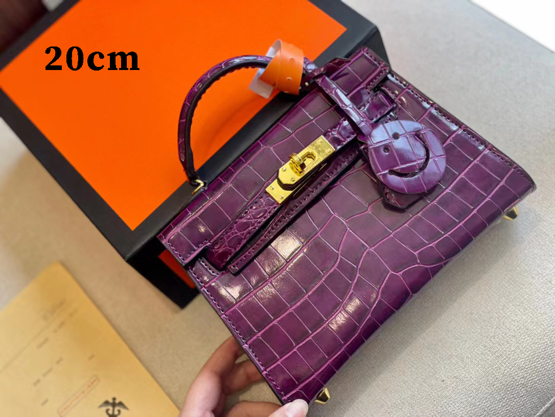 

Bags Shoulder Designer Tote Women Lock bag silver chain gold buckle Handbag Cross body Alligator pattern Leather bag Letter Hardware tops quality h 2023K51B
